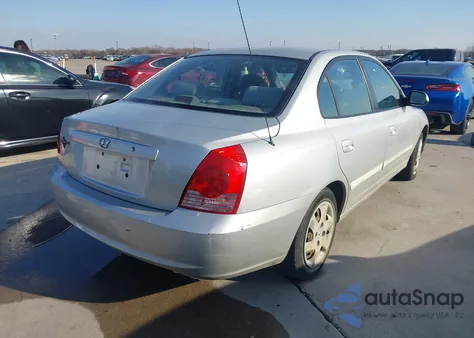 2004 Hyundai Elantra Gls/Gt from USA, damaged, VIN KMHDN46DX4U821864